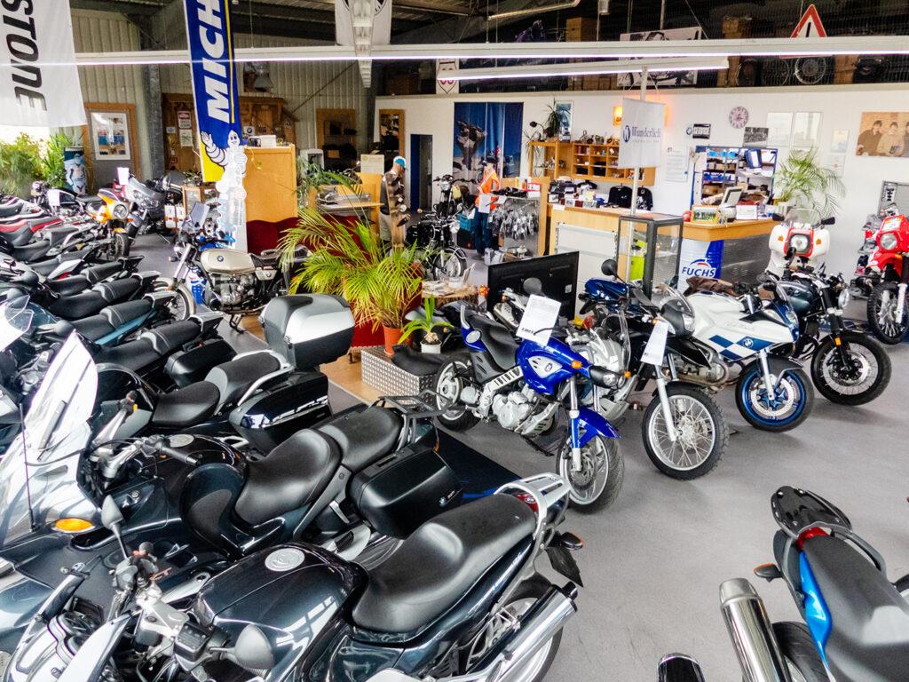 Verkaufsraum – MTS Motorradtechnik Südpfalz