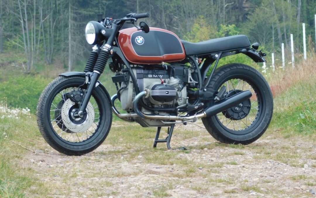 BMW R100 Cafe Racer oxid-rot